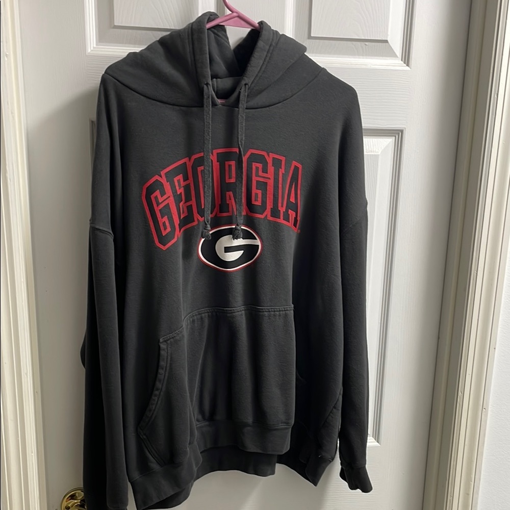Gray Georgia Hoodie (UGA)
